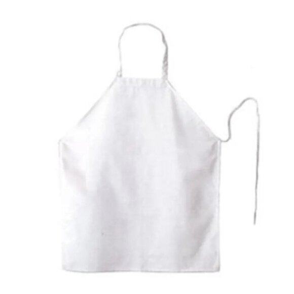 NWT Chef Revival Economy Bib Apron Size 34" x 34" Color White - Picture 3 of 7